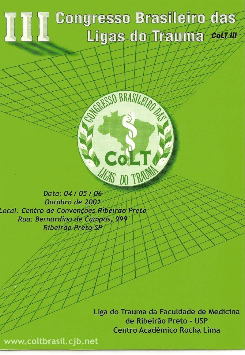 Capa do III CoLT 2001