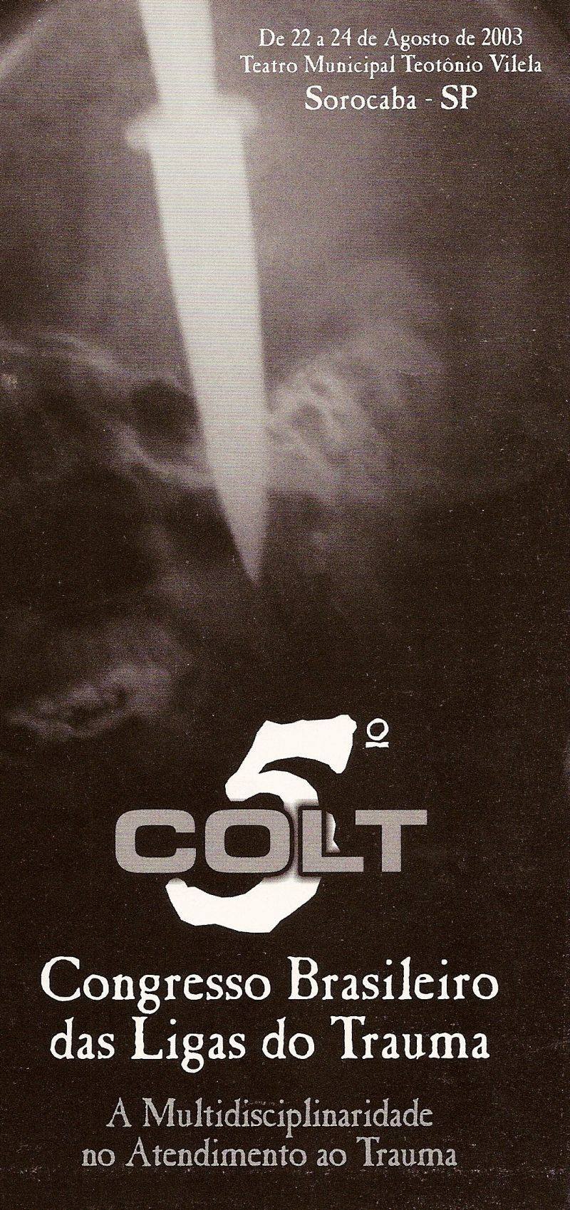Capa do V CoLT 2003